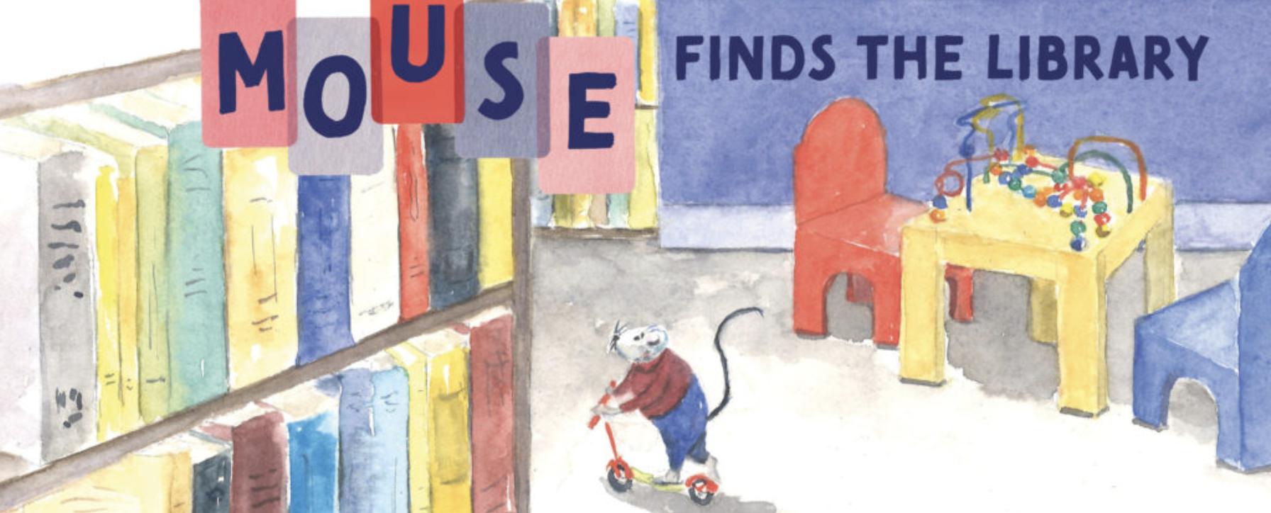 Scooter Mouse Finds the Library
